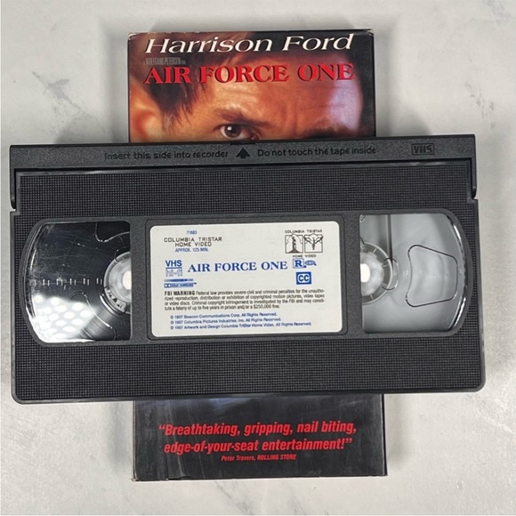 EUC Air Force One (1997) VHS - Picture 3 of 5